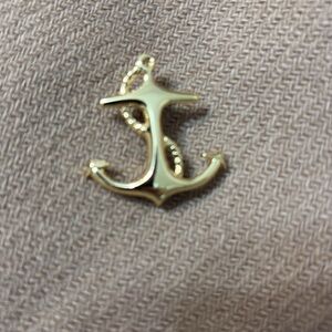 Anchor Pendant & Brooch Nautical Great Vintage Condition